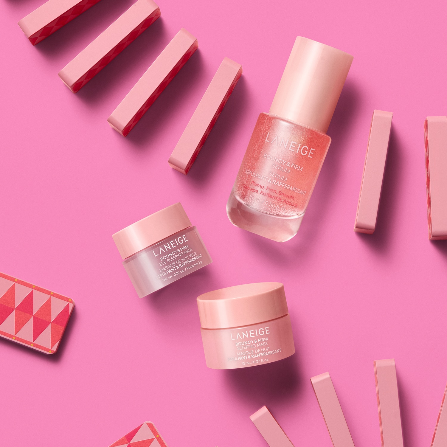 BOUNCY & FIRM MINI SKIN TREATS (SET PARA UNA PIEL LUMINOSA Y TERSA)